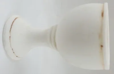 Stand Ivory Plain Chalice, 60mm (6.0cm) Height x 38mm (3.8cm) Top of Challice (SG63)