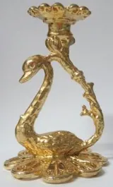 Stand Metal Swan, 90mm (9cm) Height x 62mm (6.2cm) Width (SE48)