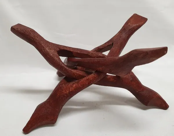 Stand Wooden Large, 210mm Length (Folded Up), 160mm Wide (Across Top when opened out) (SO57)