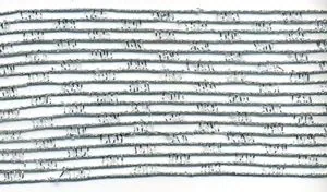 Stretch Mesh Braid Silver (C125 SILVE)