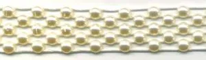 String Flatback Pearls, 13mm Wide (1.3cm Wide) (C188)