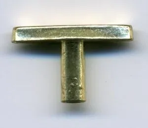 T Bar Key 12mm Short, 12mm Length of shaft (TBK01)