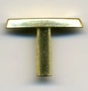 T Bar Key 15mm Long, 15mm Length of shaft (TBK02)