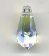 Tear Drop Crystals 13 x 6.5mm CAB, 13mm x 6.5mm (AC92)