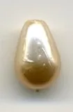 Tear Drop Pearl Cream 9mm x 6mm, 9mm x 6mm (PRL117D)