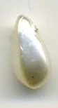 Tear Drop Pearl White 4mm x 10mm, 4mm x 10mm (PRL117F)