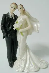 Wedding Couple, 105mm High x 80mm Wide (WC-L)