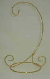 Wire Hanging Stand-Spiral Design, 210mm High (8" High) (WS3)