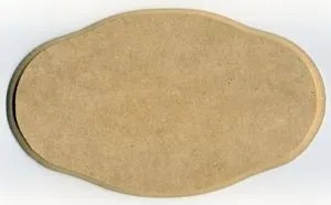 Wooden Base Cloud Large, 230mm x 140mm (WBA08)