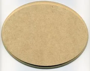 Wooden Base Oval Large, 140mm x 190mm (WBA06)